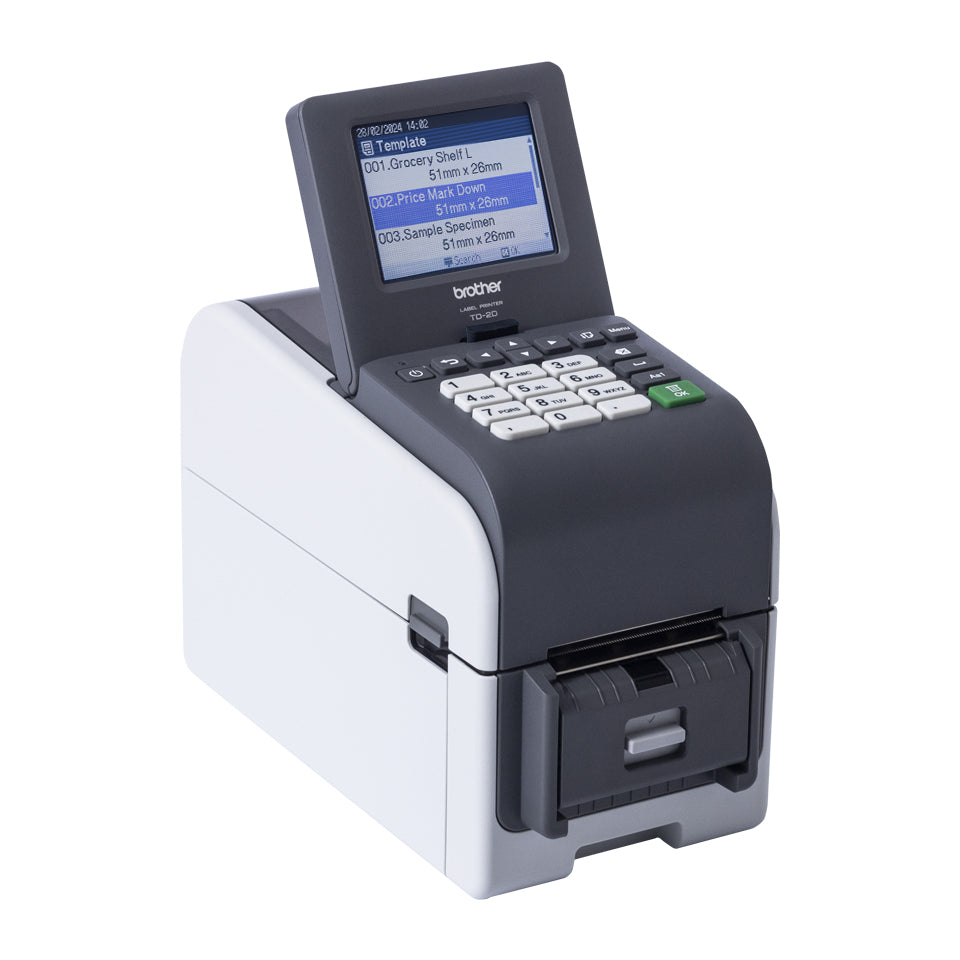 Brother TD-2350DSA203 Imprimante étiquettes/reçus Noir & Blanc