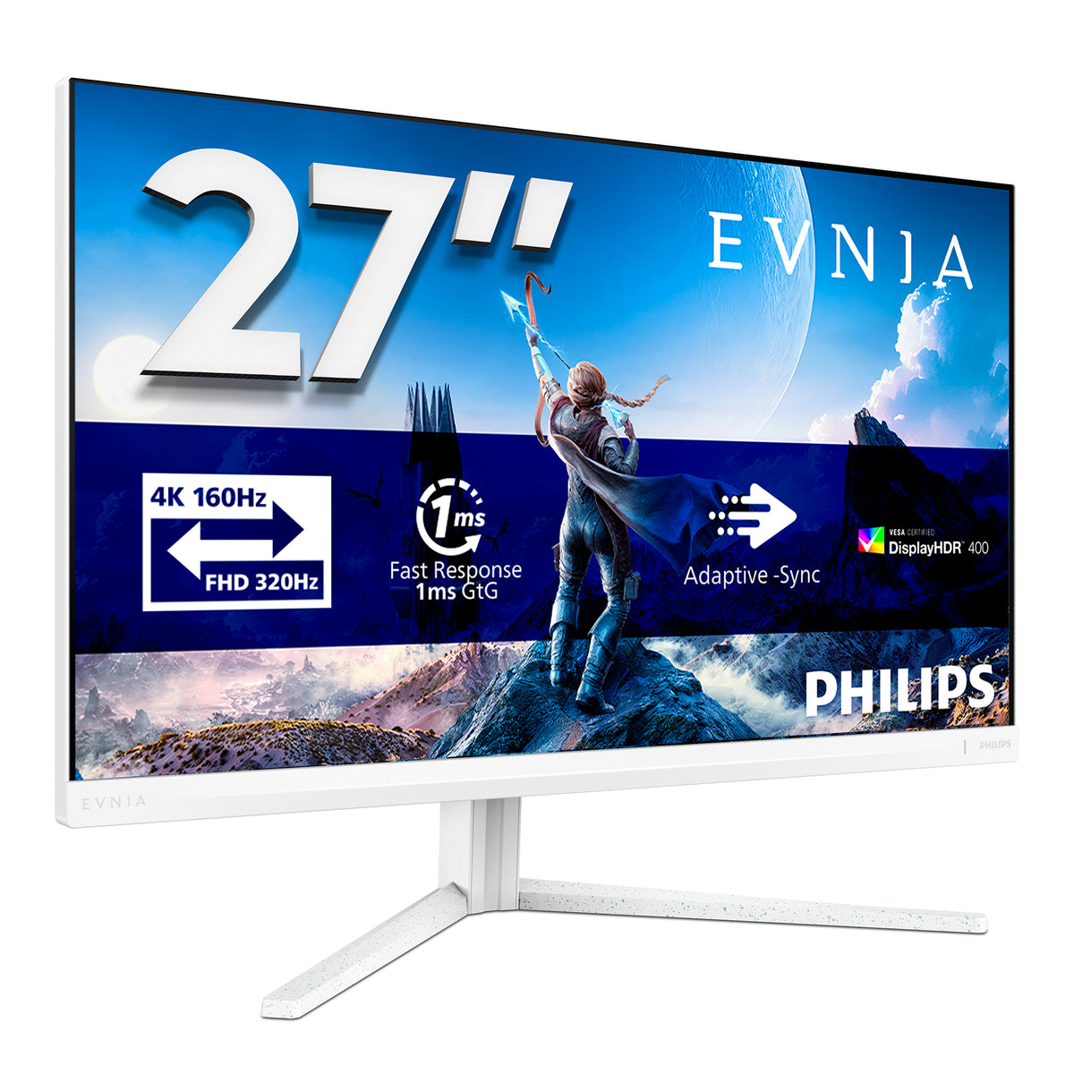 Philips Evnia 5000 27" Écran Gaming 4K 160Hz | PHILIPS
