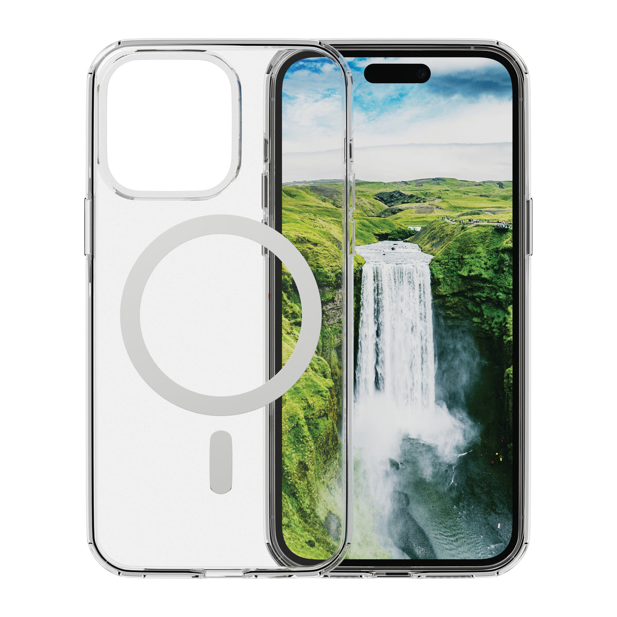 Coque iPhone 15 Pro Max MagSafe D3O transparente