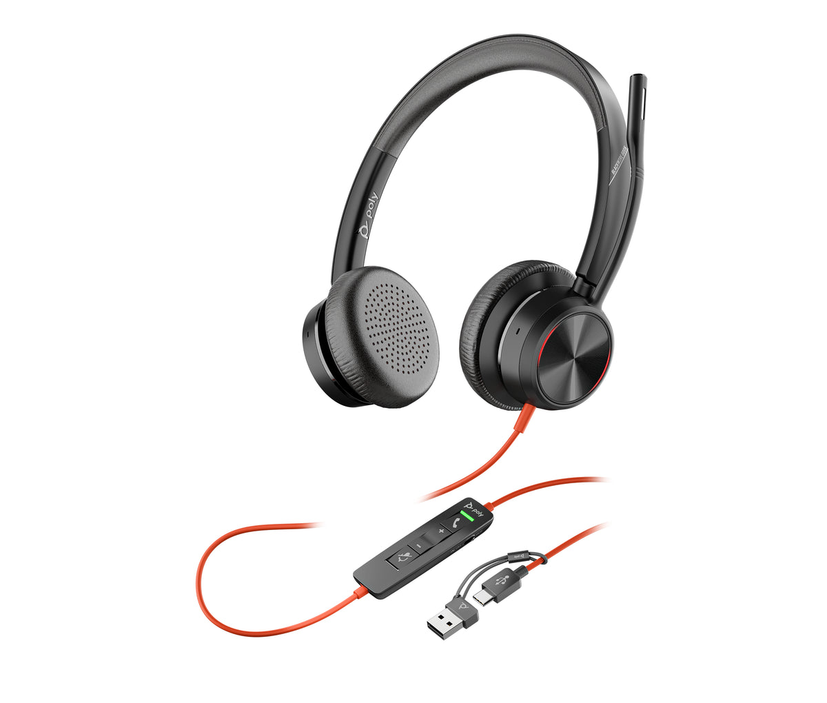 Casque Poly Blackwire 8225 Teams USB-C - Son pro & confort