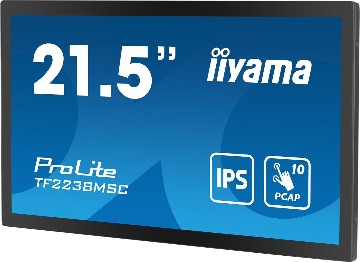 Écran tactile IIYAMA 21.5" Full HD - Cadre ouvert - ProLite TF2238MSC-B1