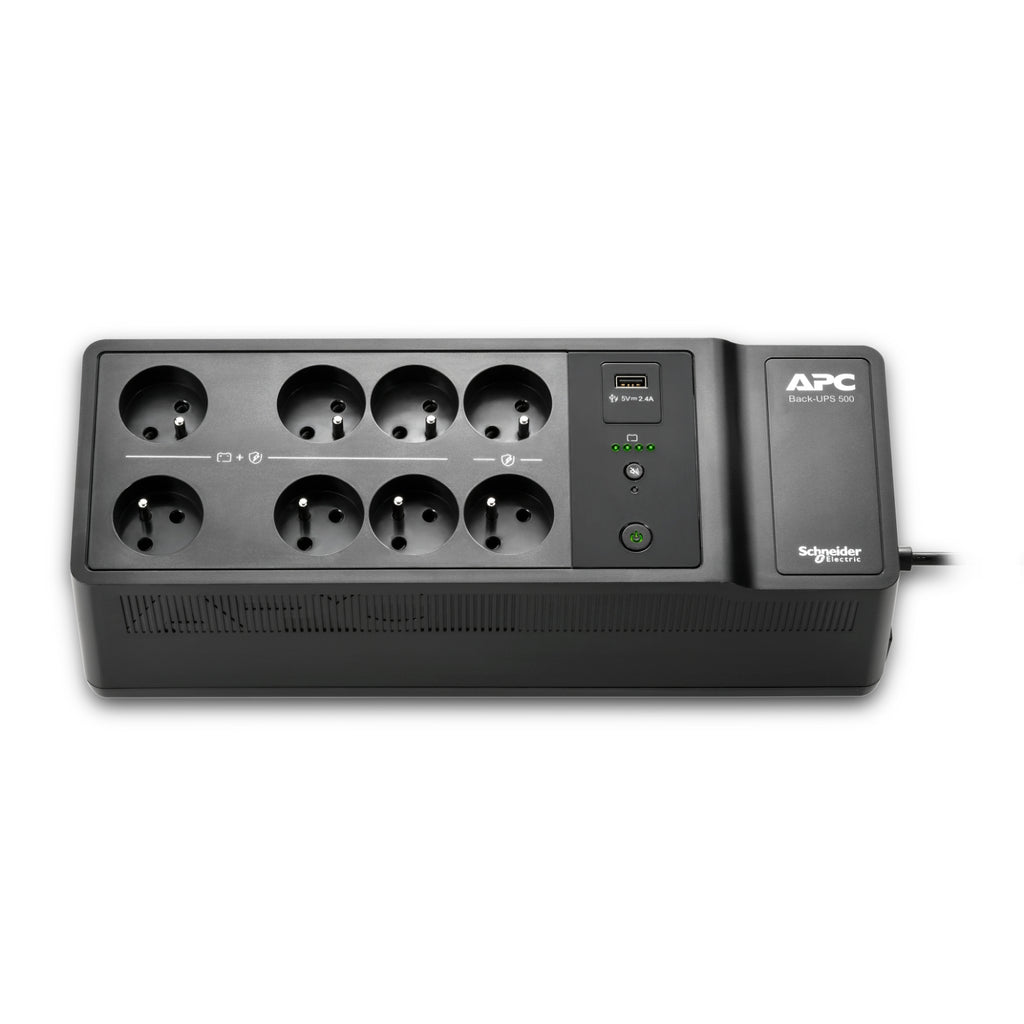 Onduleur APC Back-UPS BE500G2 300W 500VA noir
