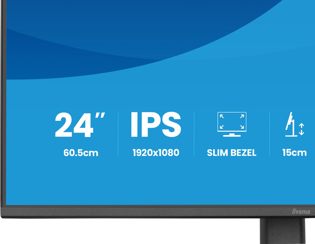 Écran LED IIYAMA 24" Full HD 120Hz IPS - ProLite XB2493HSU-B1