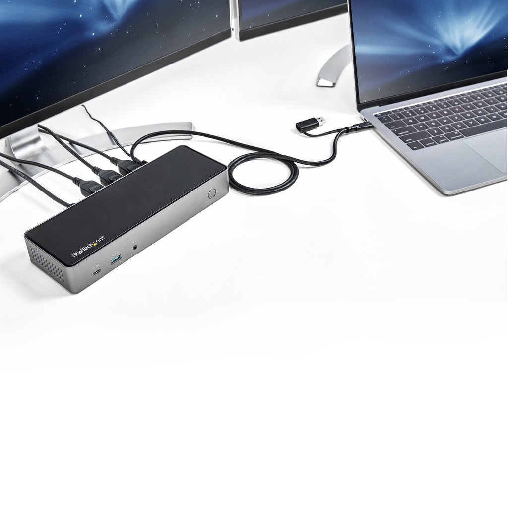 Station d'accueil 3 écrans 4K 60Hz - 85W - USB-C StarTech DK31C3HDPDUE