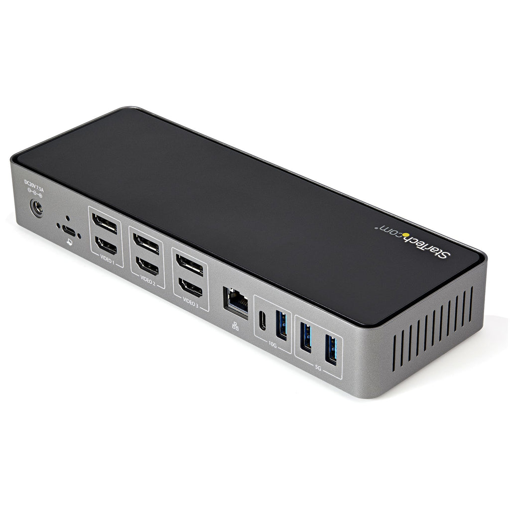 Station d'accueil 3 écrans 4K 60Hz - 85W - USB-C StarTech DK31C3HDPDUE