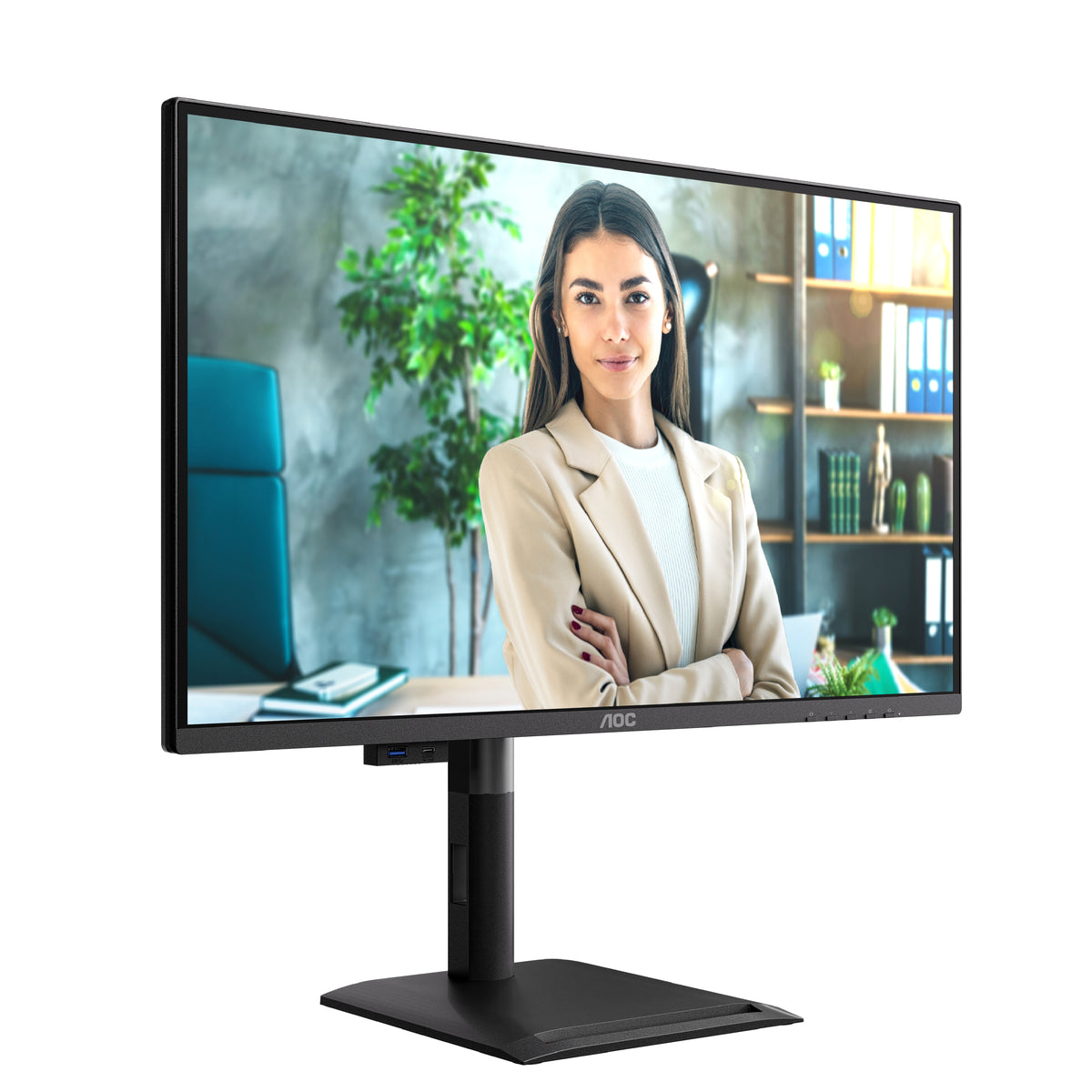 Écran AOC Q27P4U 27" QHD 120Hz IPS - Haut-parleurs