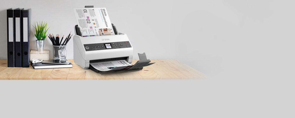 Epson DS-730N Scanner A4 Recto-Verso 40ppm 600dpi