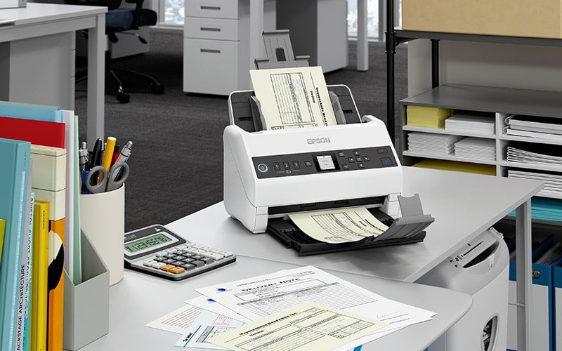 Epson DS-730N Scanner A4 Recto-Verso 40ppm 600dpi