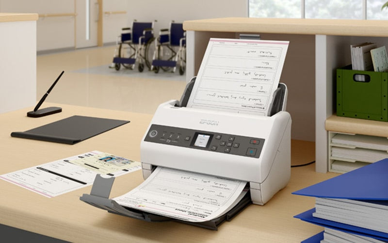 Epson DS-730N Scanner A4 Recto-Verso 40ppm 600dpi