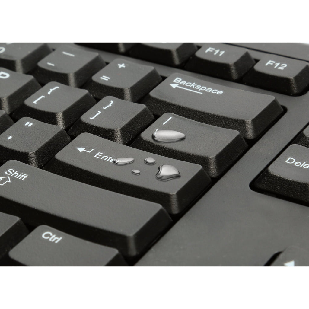 Clavier Kensington KB100 EQ AZERTY USB Noir - Full Size