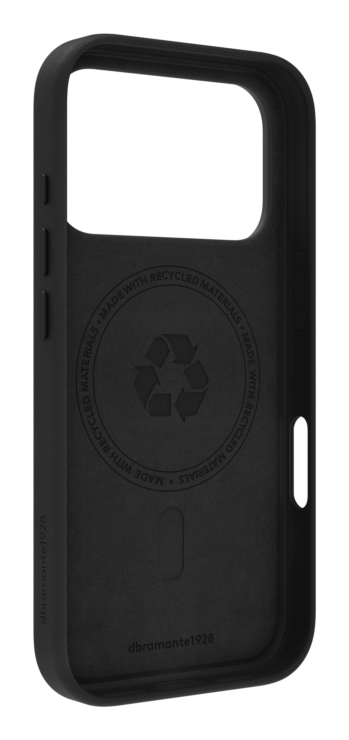 Coque iPhone 17 Pro MagSafe Cuir Noir - DBRAMANTE1928