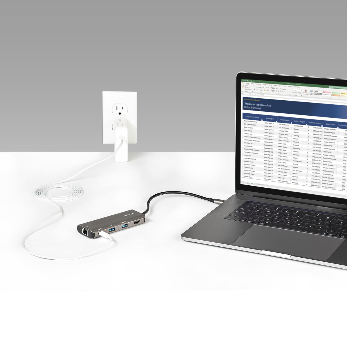Mini Dock USB-C 4K 30Hz - Hub 3 USB 3.0 - 100W PD - StarTech
