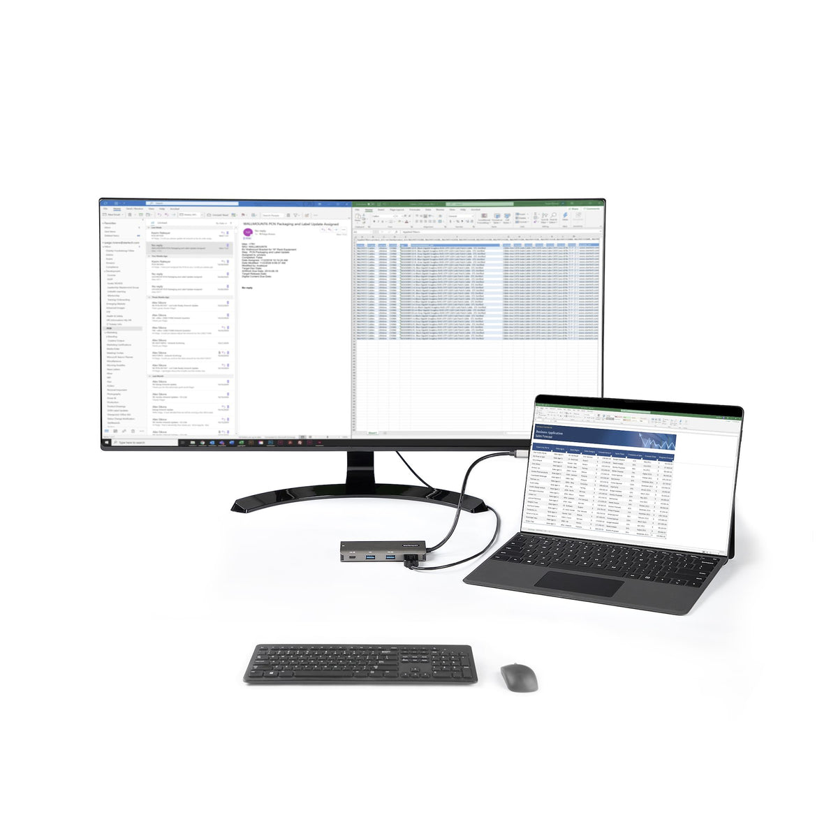 Mini Dock USB-C 4K 30Hz - Hub 3 USB 3.0 - 100W PD - StarTech