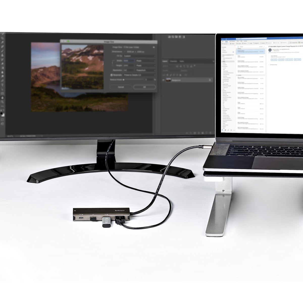 Mini Dock USB-C 4K 30Hz - Hub 3 USB 3.0 - 100W PD - StarTech