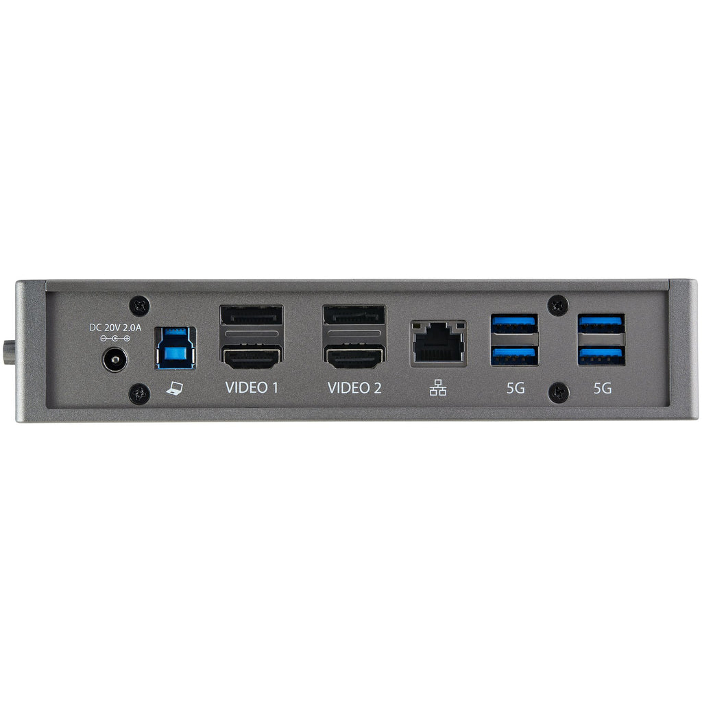 Station d'accueil USB 3.0 hybride 4K double écran