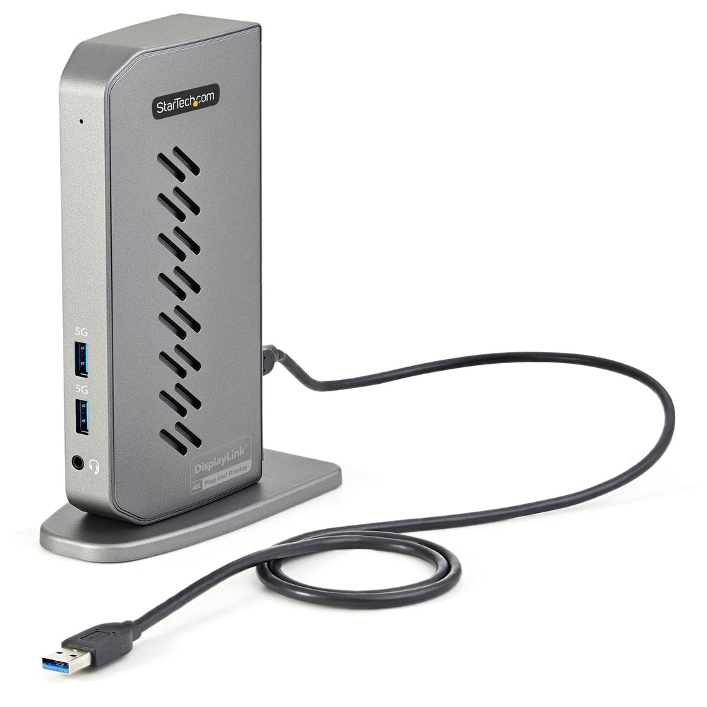 Station d'accueil USB 3.0 hybride 4K double écran