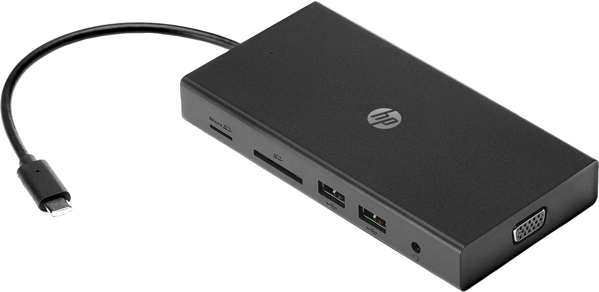Réplicateur de ports HP Travel Hub USB-C VGA HDMI Europe