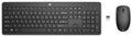 Ensemble clavier souris HP 235 sans fil 2.4 GHz noir