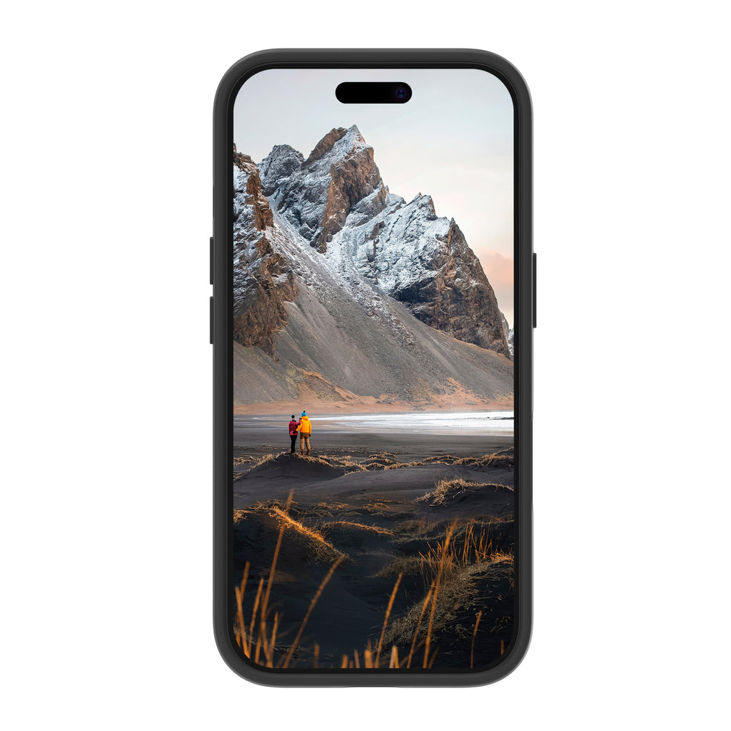 Coque iPhone 13 à 17e D3O + Béquille MagSafe Noir