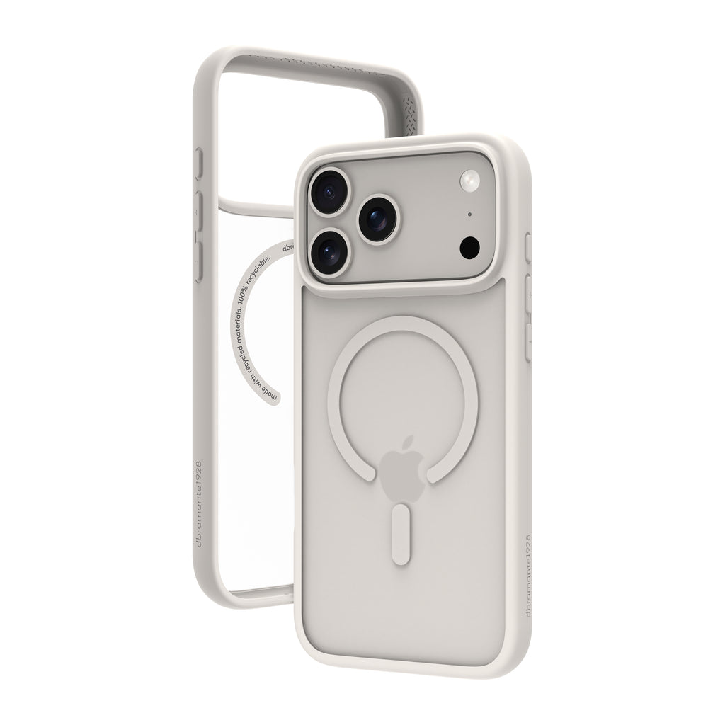 Coque iPhone 17 Pro Max MagSafe blanc - DBRAMANTE1928