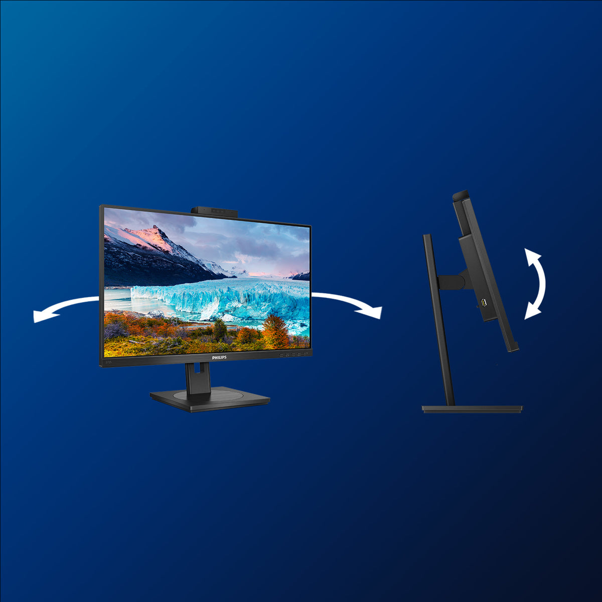 Philips 27" Full HD Écran LED IPS - 75 Hz - Haut-parleurs