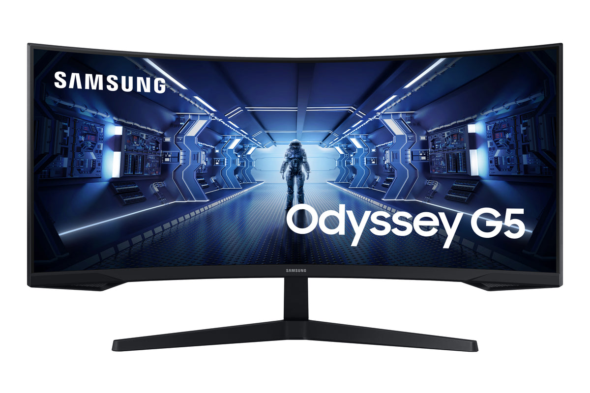 Samsung Odyssey G5 C34G55TWWP - Écran Gaming 34" UWQHD 165Hz