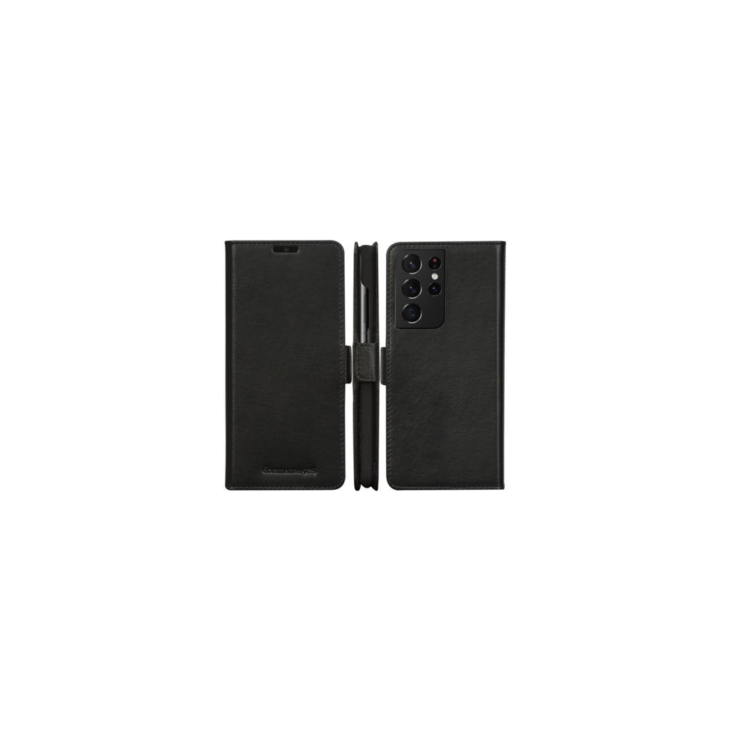 Étui cuir Galaxy S21 Ultra - DBRAMANTE1928 noir