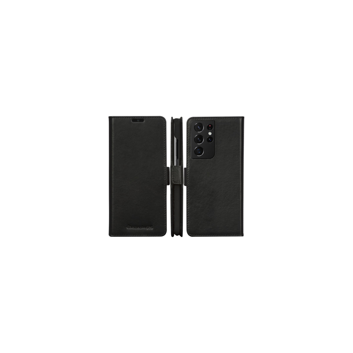Étui cuir Galaxy S21 Ultra - DBRAMANTE1928 noir