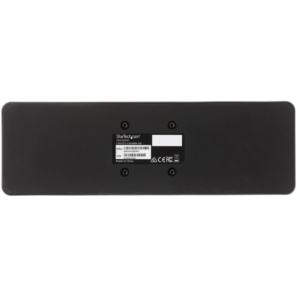 Station d'accueil Thunderbolt 3 Double 4K - StarTech