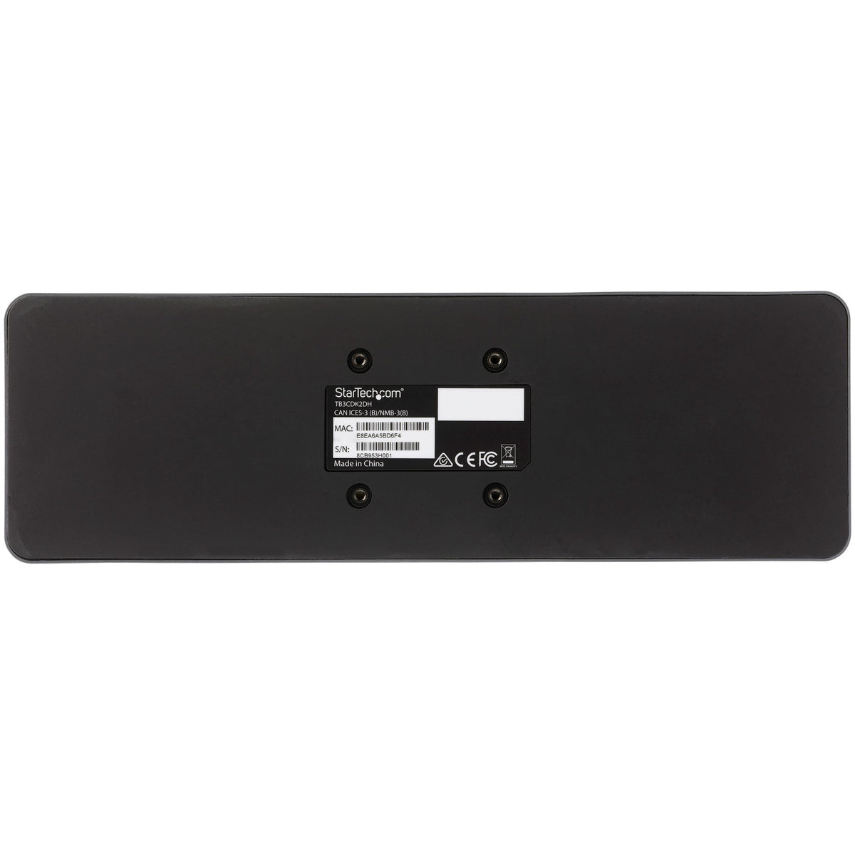 Station d'accueil Thunderbolt 3 Double 4K - StarTech
