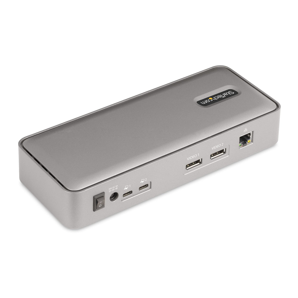 Station d'accueil Double DP 4K 60Hz - USB-C 3.2 Gen 2 - StarTech