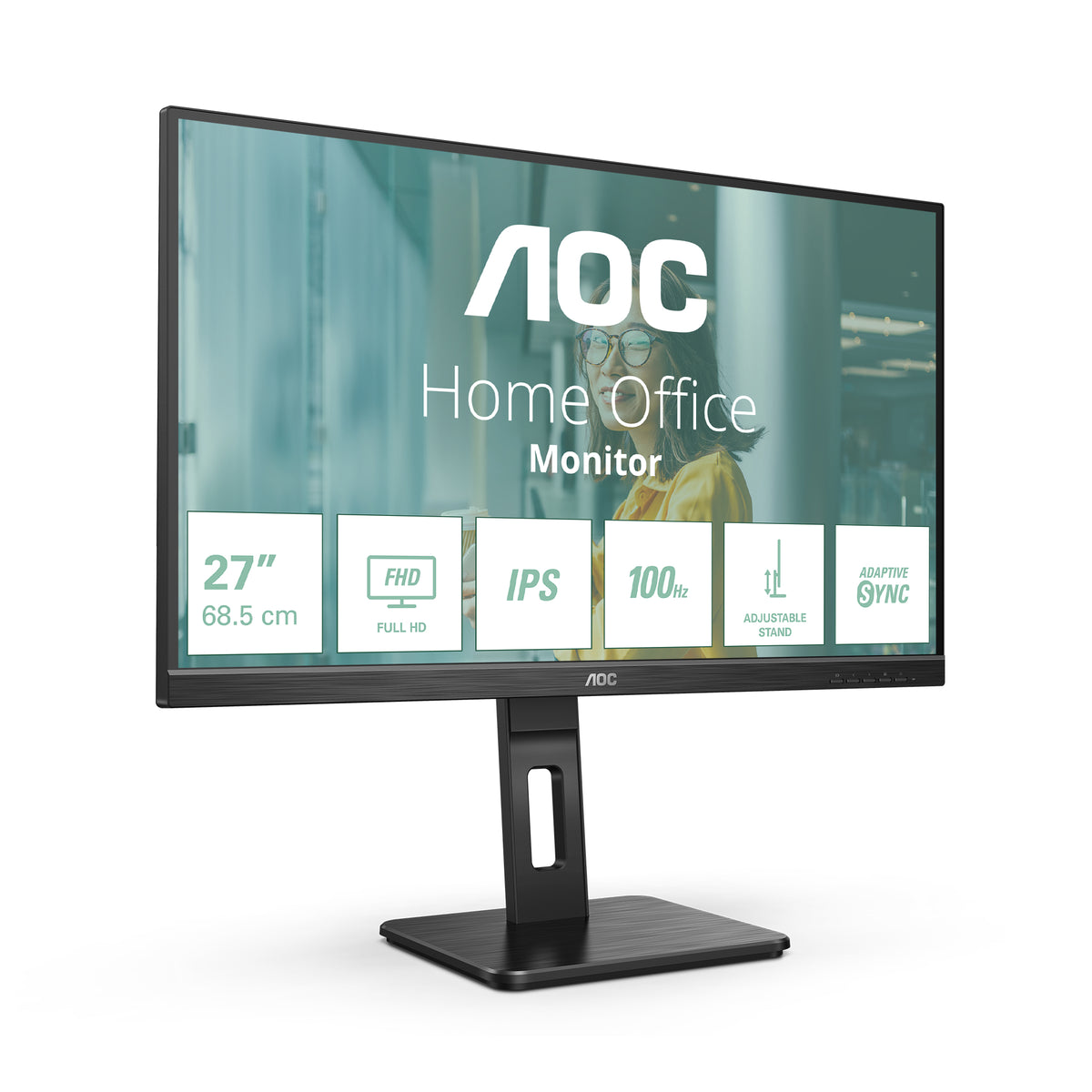 Écran LED AOC 27P2Q 27" Full HD - 75 Hz - IPS - Noir