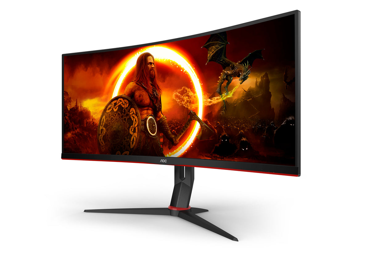 AOC CU34G2XP/BK Écran Gaming 34" WQHD 180Hz HDR400
