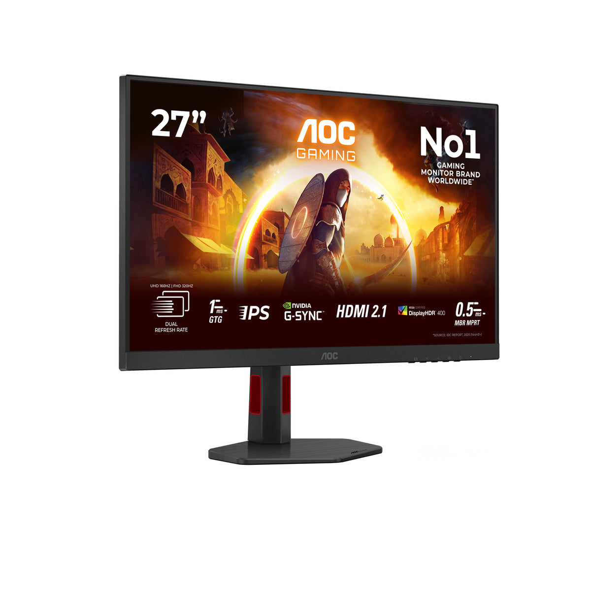 Écran Gaming AOC 27" 4K 160Hz - U27G4R