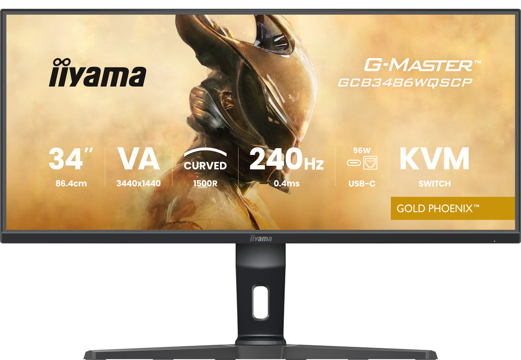 IIYAMA G-MASTER Gold Phoenix 34" 240Hz UWQHD - Écran Gaming