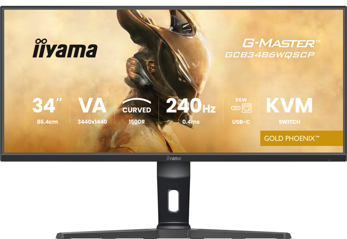 IIYAMA G-MASTER Gold Phoenix 34" 240Hz UWQHD - Écran Gaming