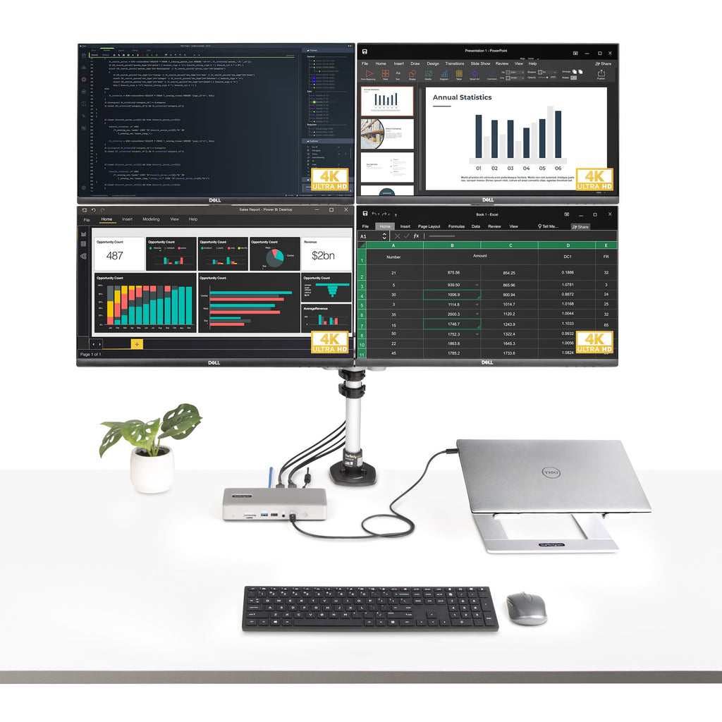 Station d'accueil Thunderbolt 4 4K - StarTech