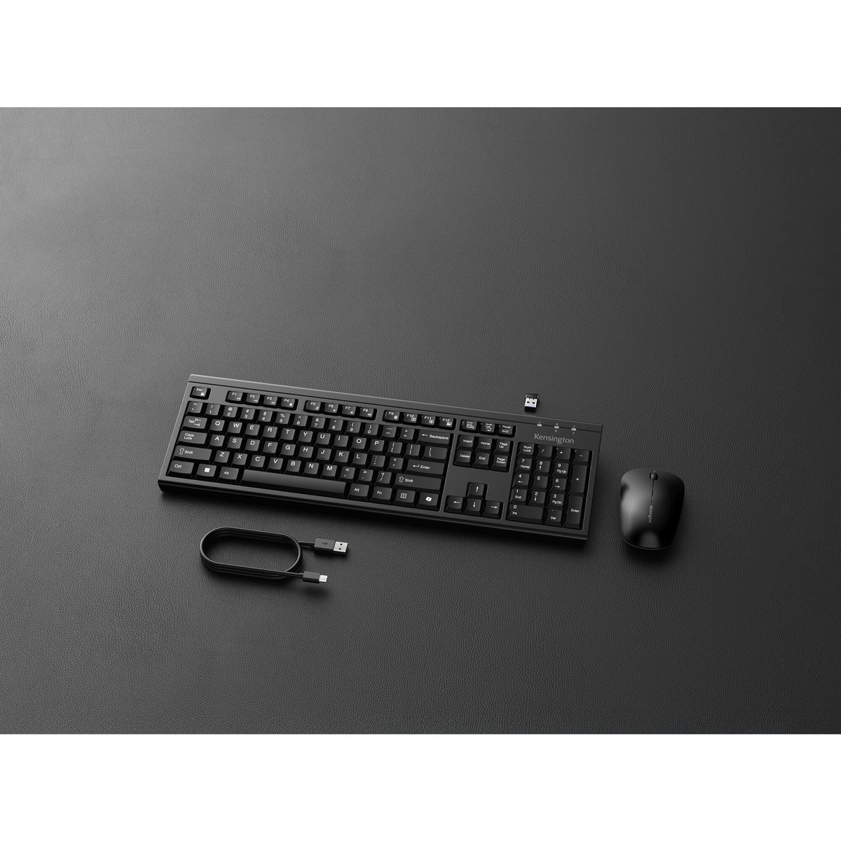 Kensington KM270 EQ - Clavier & souris sans fil rechargeable