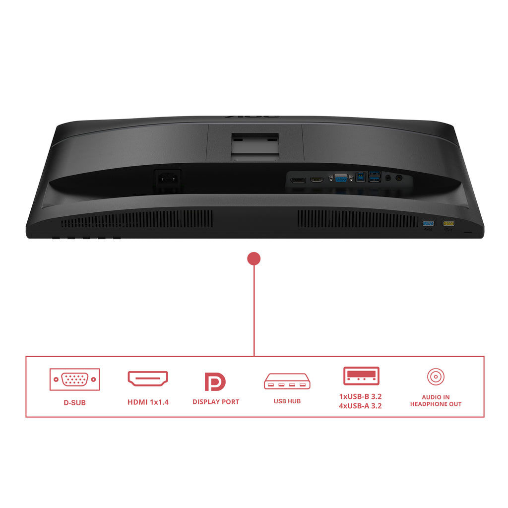 AOC 24E4U Écran LED 24" Full HD 120Hz IPS