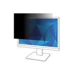 Filtre anti-indiscrétion 3M 24" noir - Confidentialité garantie