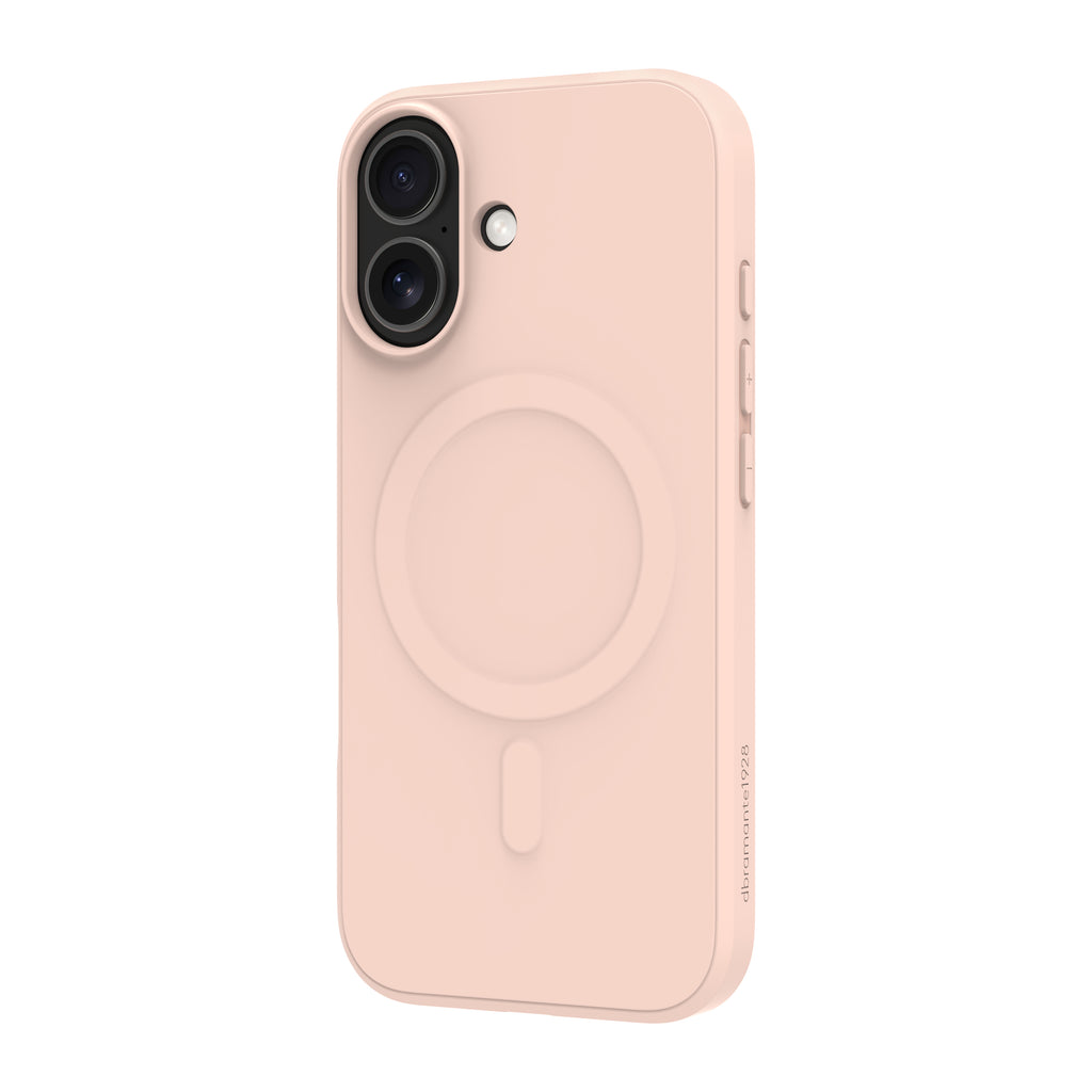 Coque iPhone 17 MagSafe sable rose - DBRAMANTE1928