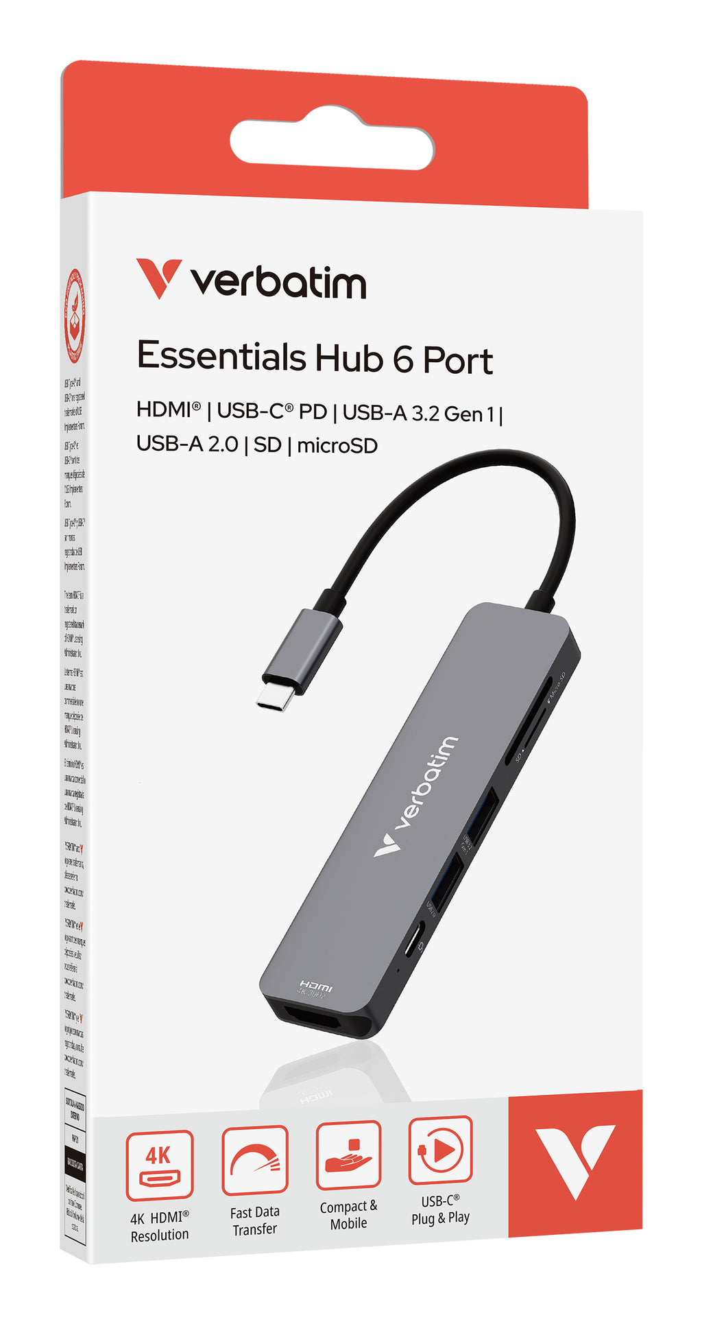 Station d'accueil USB-C HDMI Verbatim | Full HD