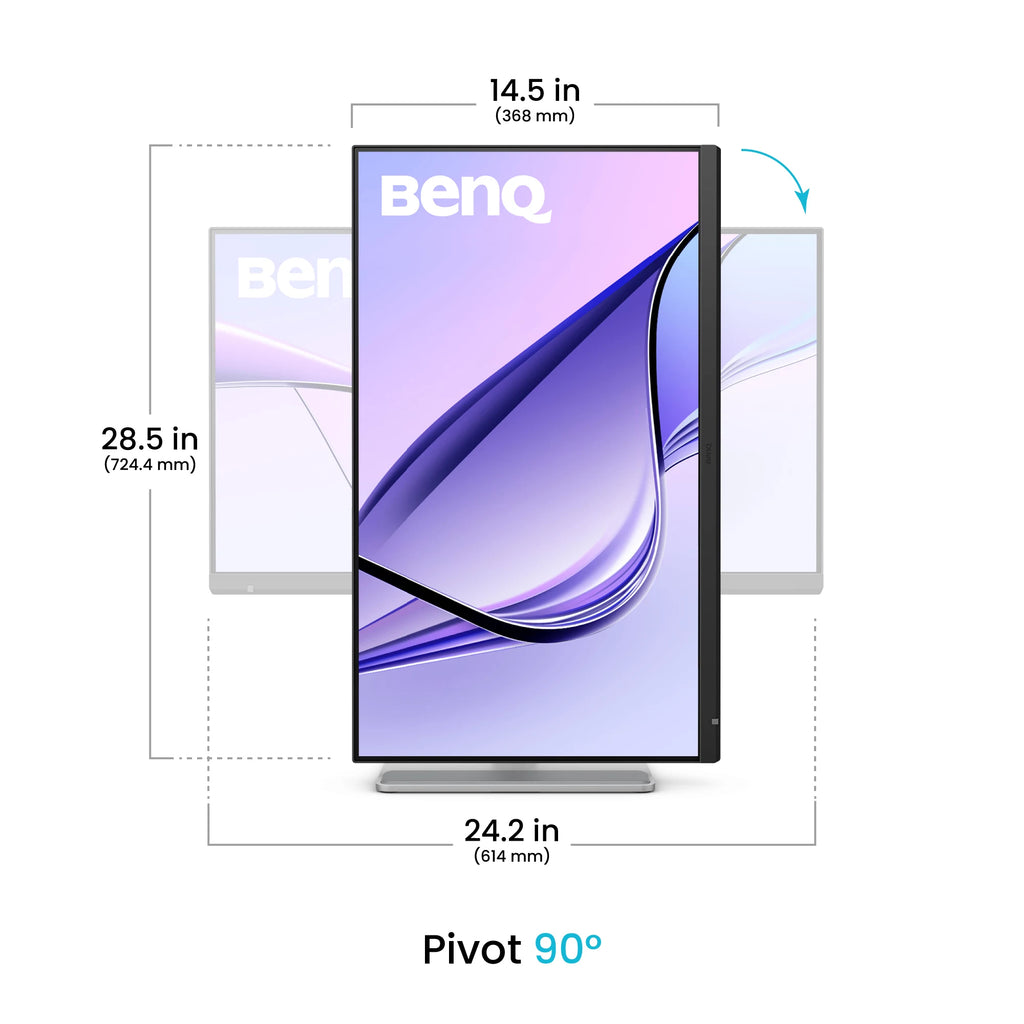 BenQ MA270S - Écran 5K 27" - USB-C Thunderbolt 4 - HDR400