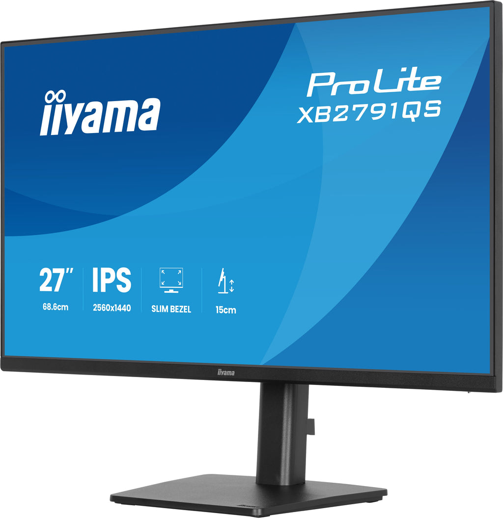 Écran LED 27" QHD 75Hz IPS - iiyama ProLite XB2791QS-B1