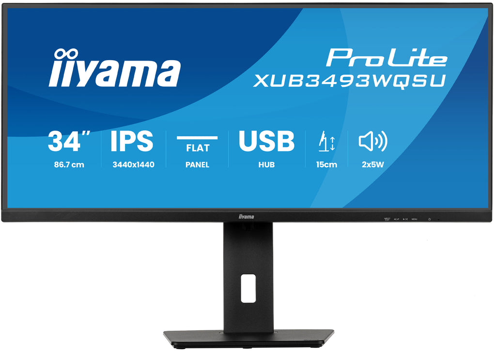 Écran LED 34" UWQHD 120Hz IIYAMA ProLite XUB3493WQSU-B6