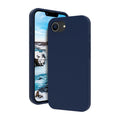 dbramante1928 Monaco - Coque de protection pour téléphone portable - compatibilité avec MagSafe - silicone, plastique - bleu Pacifique - pour Apple iPhone 16e, 17e