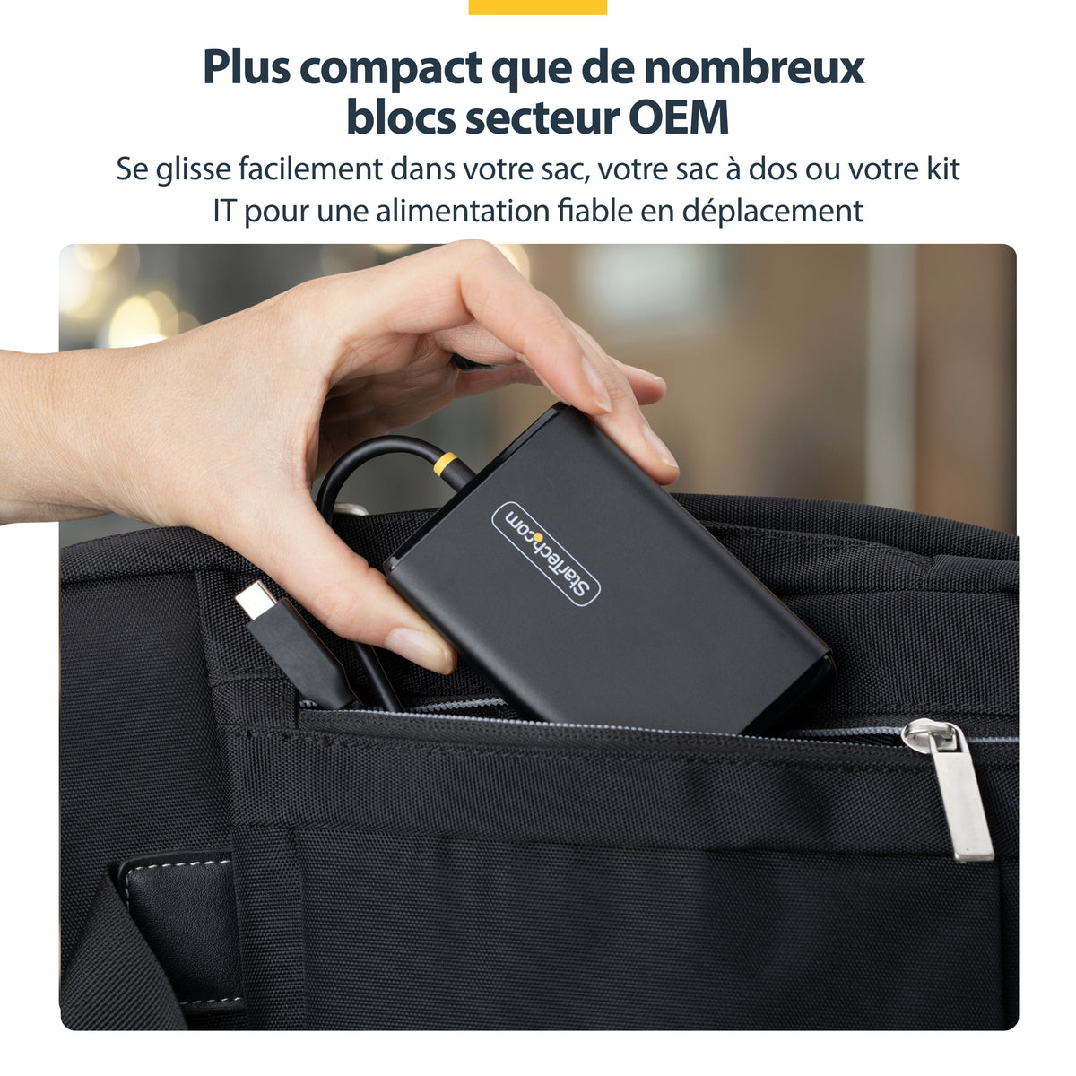 Adaptateur USB-C 100W Startech PD3.0 - Charge rapide