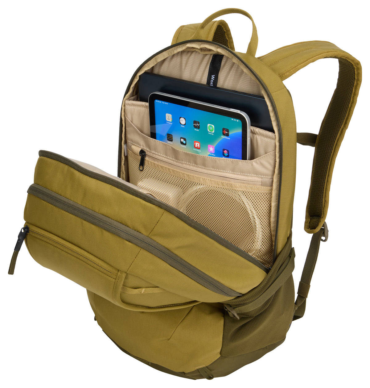 Sac à dos Thule EnRoute 23L pour ordinateur 16" - Vert naturel
