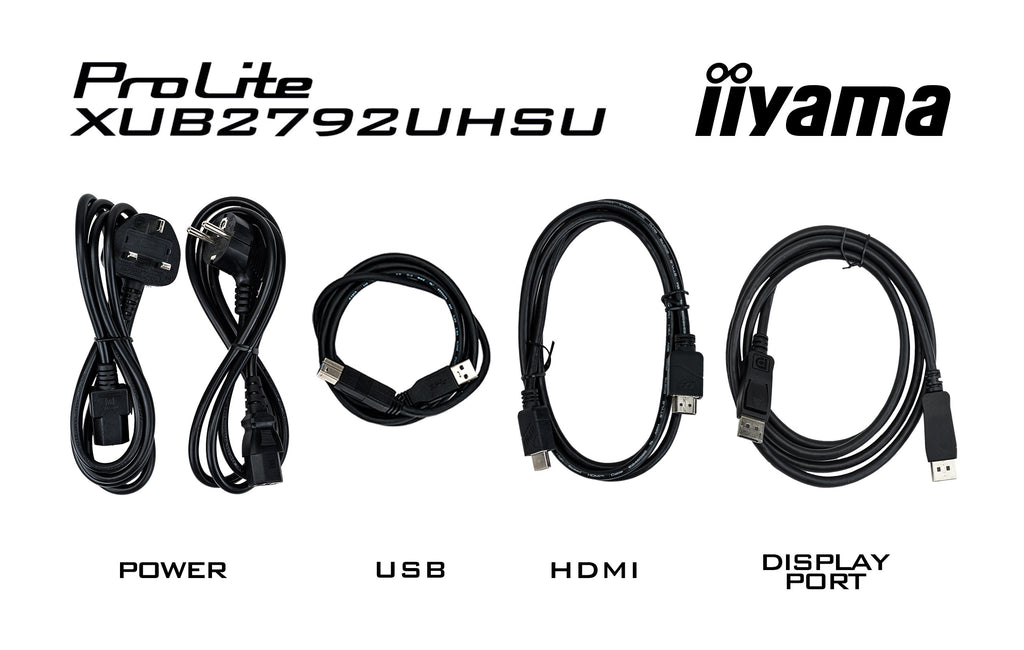 Écran LED IIYAMA 27" 4K - ProLite XUB2792UHSU-B6
