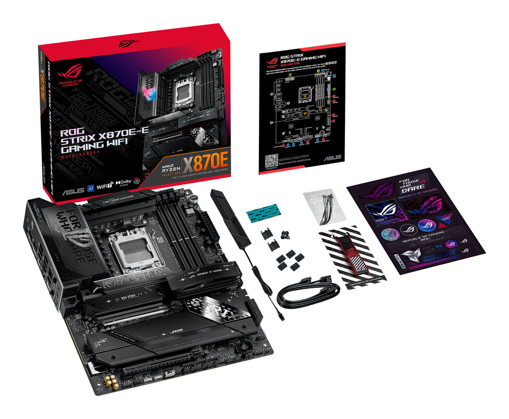 ASUS ROG STRIX X870E-E GAMING WIFI - Carte-mère AM5